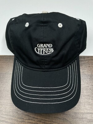 Ahead Lightweight Grand Cypress Black Hat Cap Jack Nicklaus Golf