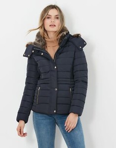 navy padded parka