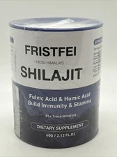 Shilajit Pure Himalayan Dulcimer Acid & Humic Acid 85+Trace Minerals 60g Exp4/26