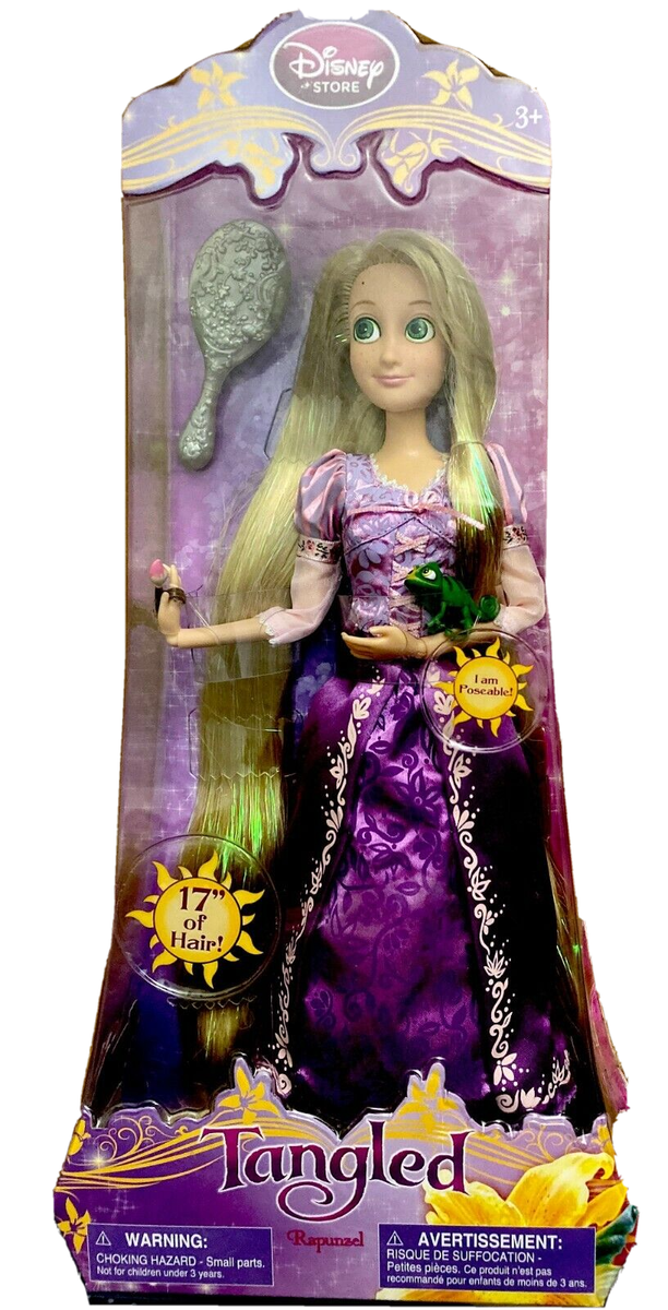 Disney Rapunzel Doll with Pascal ラプンツェル Disney Store Rapunzel Tangled 12