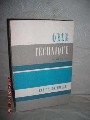 Oboe Technique by Rothwell, Evelyn Paperback / softback Book The Fast ...