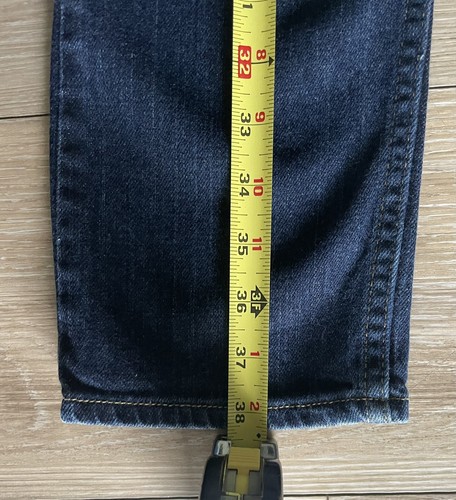 Vans Off The Wall Youth Denim Jeans Size 16 Straight Leg Dark Wash - Picture 16 of 22