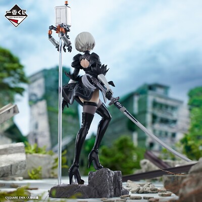 BANDAI Ichiban Kuji NieR:Automata Ver1.1a A 2B & pod 042 Figure