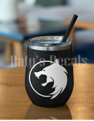 WOLF VINYL DECAL CAR WINDOW LAPTOP IPHONE TUMBLER CHOOSE COLOR AND SIZE