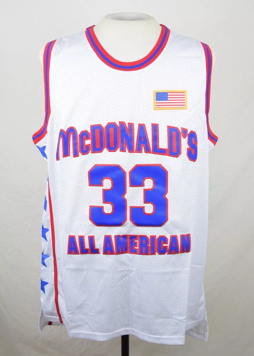 McDonalds All American Basketball Throwback Jersey XL White Red Blue KOBE BRYANT
