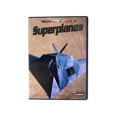 Famous Planes Superplanes Jet Fighter Bomber Combat Scenes DVD Aviation ...