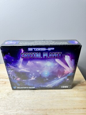 RARE Starship Crystal Planet Collector's Edition 1000 Piece Puzzle