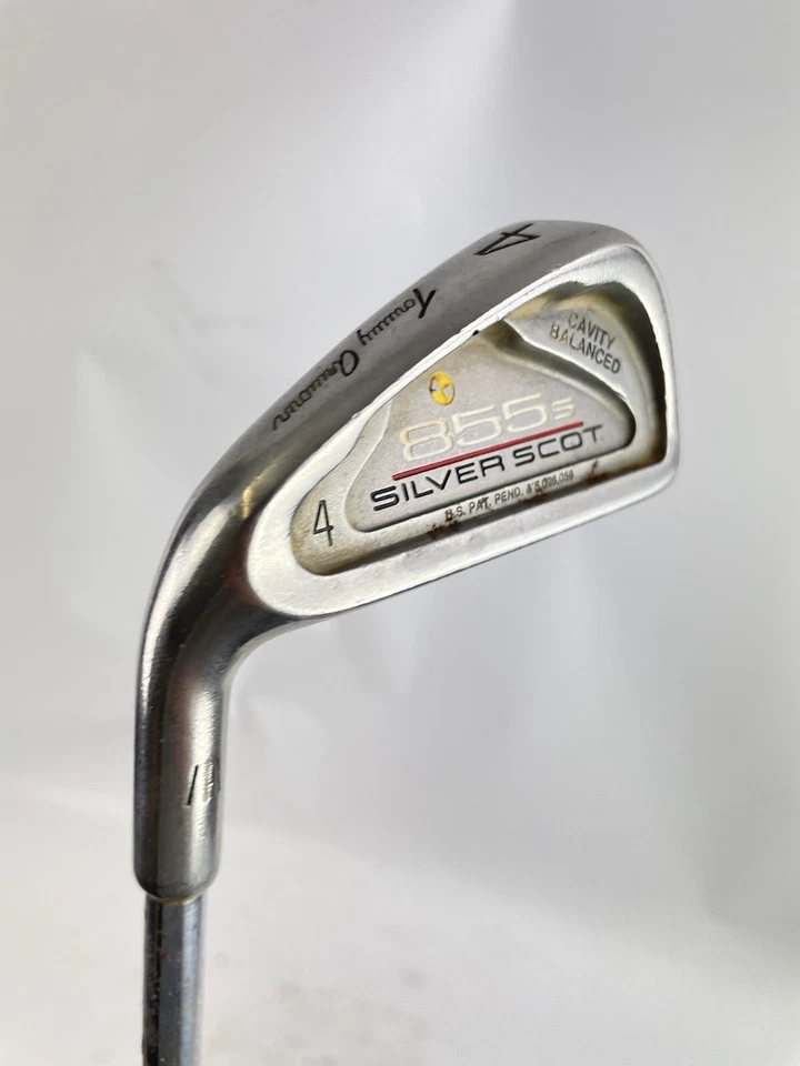 Tommy Armour 4 Iron 24.5* Regular Flex Steel /Left Handed /New Grip /5593 - Image 3 of 4