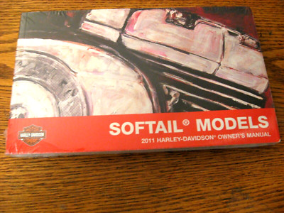 2011 Harley-Davidson Softail Owner's Owners Manual Cross Bones Blackline NEW