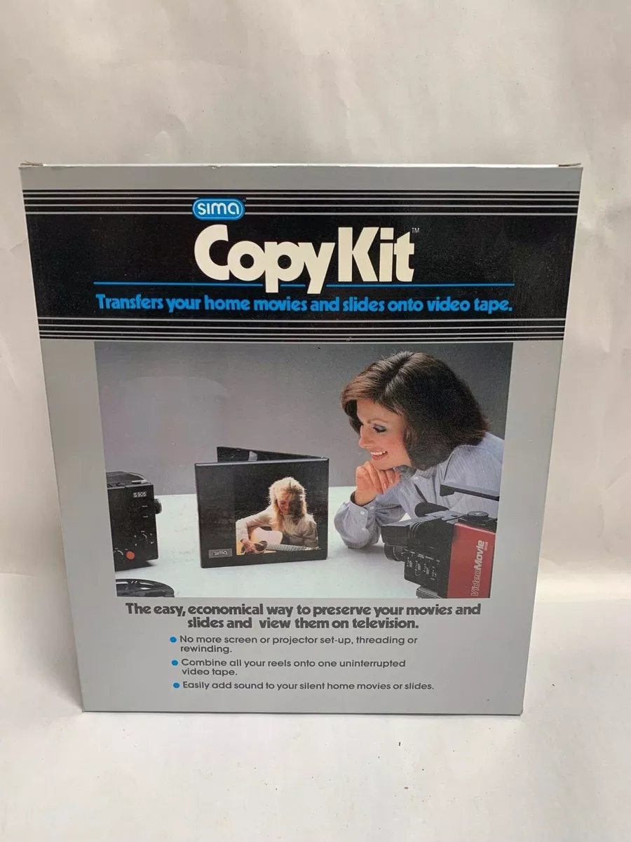 NEW Sima DIY Copy Kit/Copykit Film Reel Movies to Video Tape VHS/Camcorder (A5) eBay