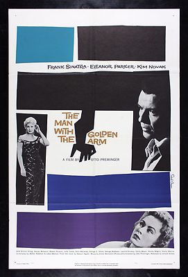 洋楽 Saul Bass / THE MAN WITH THE GOLDEN ARM Saul Bass. Poster for the film The Man with the Golden Arm