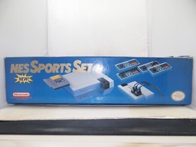 Empty Console Box Nintendo Entertainment System NES 1990 Sports Set Authentic