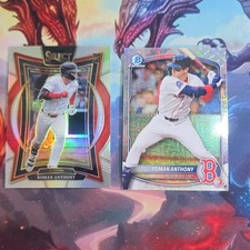 Panini Topps Roman Anthony Rookie Card Lot Boston Red Sox Select Chrome NM/M