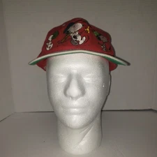 Vintage Headstart Sportswear Headtoons Snoopy Woodstock Sports Play Snapback Hat