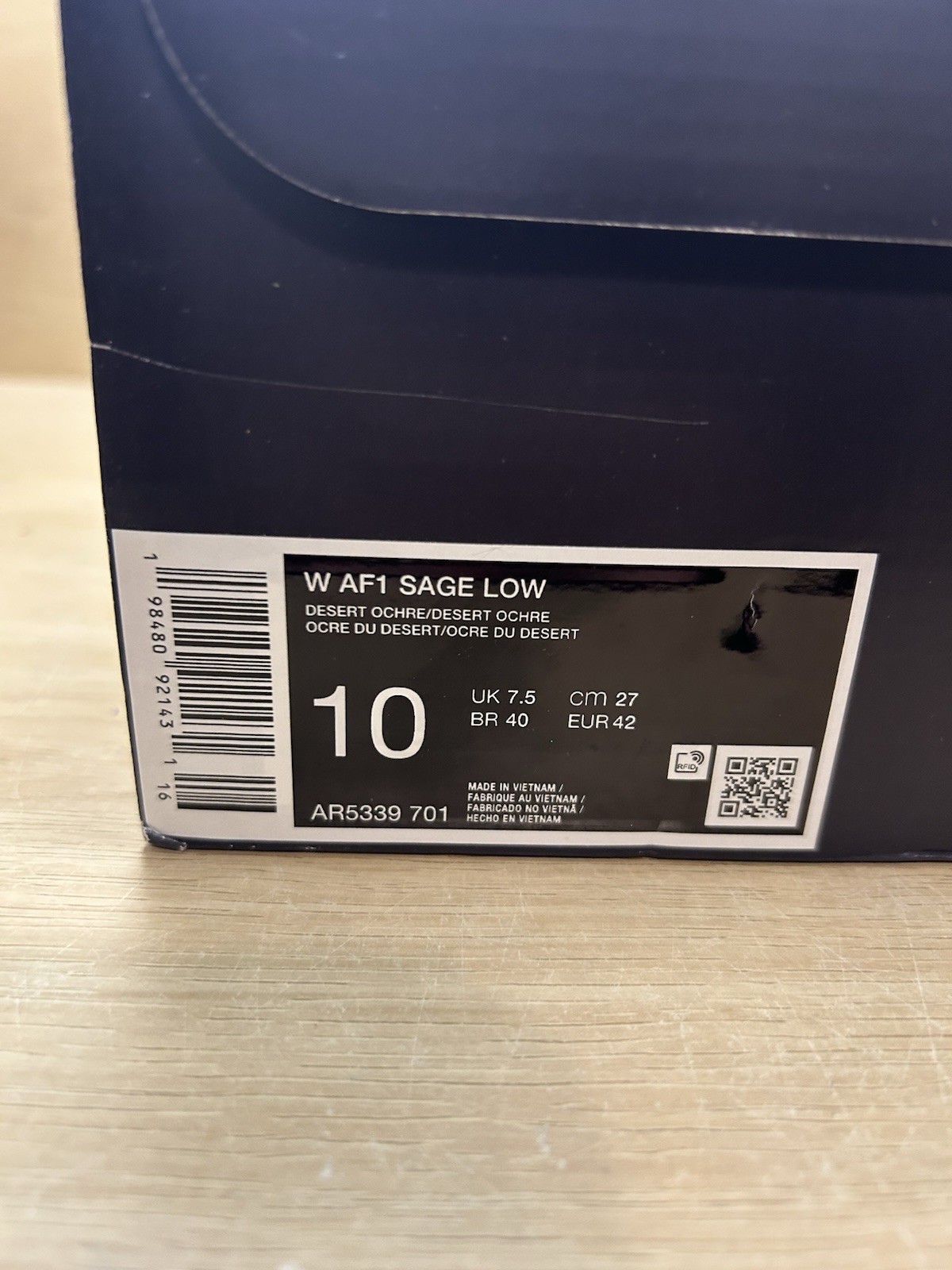 Nike Air Force 1 Low Sage Desert Ochre Women's AR5339-701 New thumbnail 11