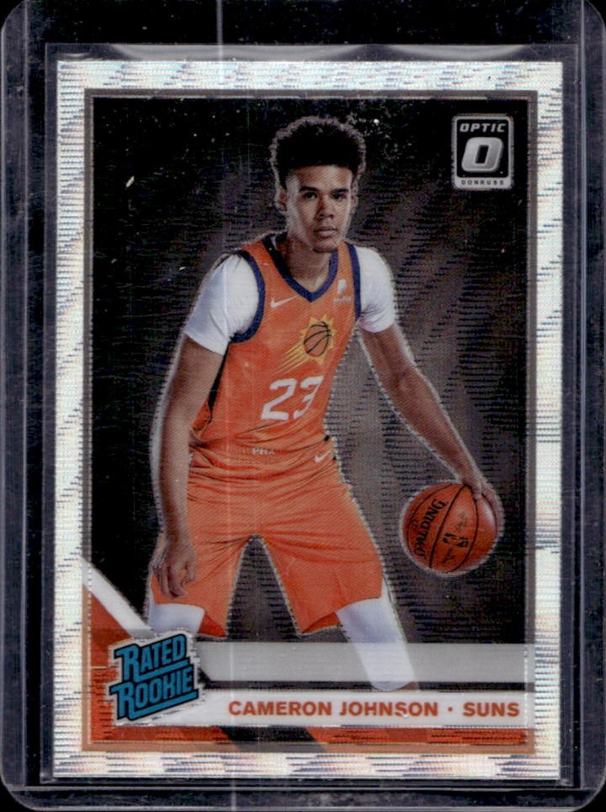 2019-20 Donruss Optic Cameron Johnson Fanatics Silver Wave RC #200 Suns