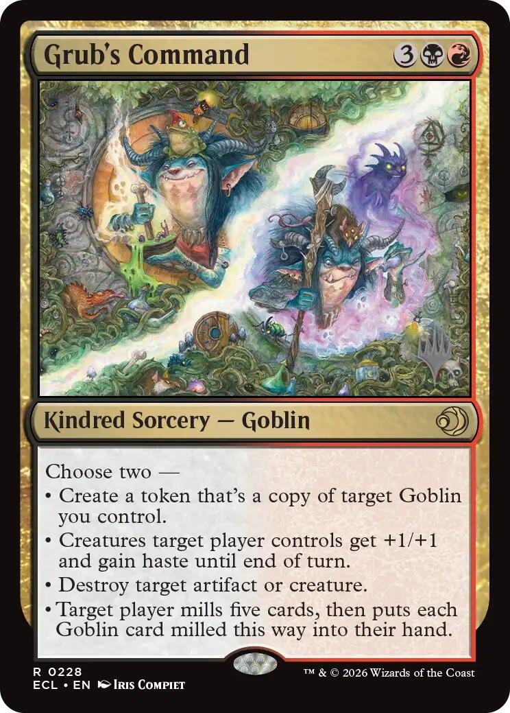 MTG Grub's Command [PPECL - 228] NM