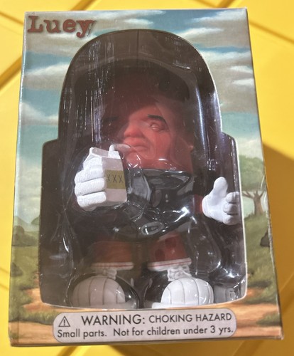 Bob Dob Luey Bad Habits Drinking Red Devil Strangeco Vinyl Figure - Picture 1 of 6