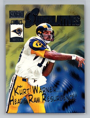 2000 SkyBox Kurt Warner St. Louis Rams Superlatives #15 3943