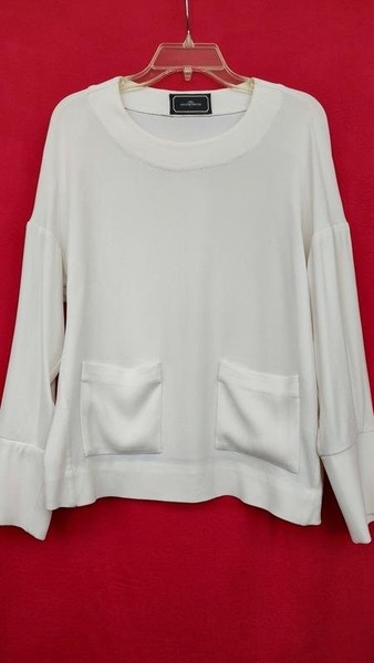 Women By Malene Birger Shirt White Viscose 38 / M