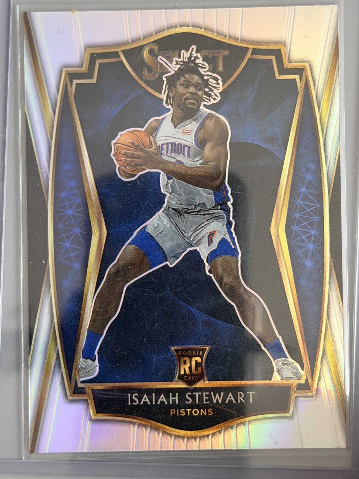 2020-21 Panini Select - Premier Level Isaiah Stewart #191 Silver Prizm (RC)