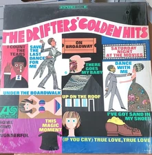 The Drifters - Golden Hits 12” Vinyl Record Near Mint
