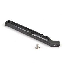 Image of Fastrax Arrma Rear Alu Chassis Brace- Sen/Typ/Out (FTAR020BK)