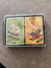 Vintage US Playing Cards Congress Bridge Decks Double Case Ships NEW UNOPENED