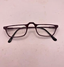 MORTON OPTICAL FRAMES ONLY EYEGLASSES RED 52-19-140