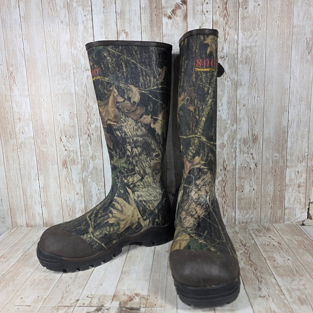 Bottes De Chasse Cabela's Camouflage Woodland Thinsulate - Femme Pointure 11