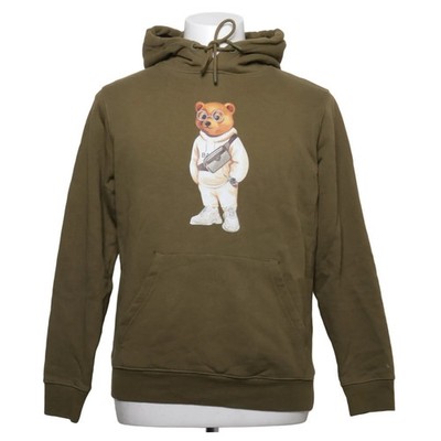 Baron Filou, Kapuzenpullover, Größe: S, Grün, Baumwolle, Print, Sweat #5FN