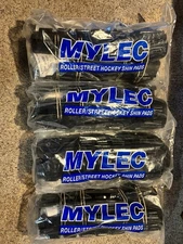 Mylec Street Hockey Shin Pads - Size Medium - 4 Pairs - Brand New In Box