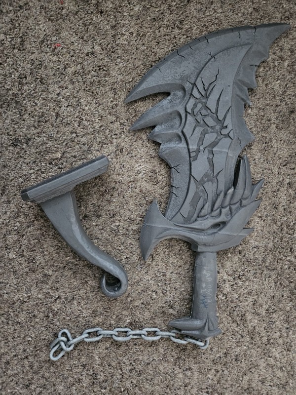 GOD OF WAR BLADE OF CHAOS ARTIST PROOF 1 SIGNED 05 2013 1:1 LIFE SIZE REPLICA