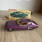 Vintage 1960s, Dinky Toys, No 165, Ford Capri MK 1, in Purple.