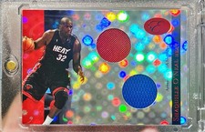 2006 Bowman Elevation Shaquille O'Neal Power Brokers Dual Game Worn Jersey /49