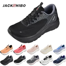 Women's Wide-Toe Box Shoes Arch Support Wide Width Sneakers for Running Athletic
