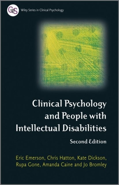 Clinical Psychology and People with Intellectual Disabilities Emerson Emerson