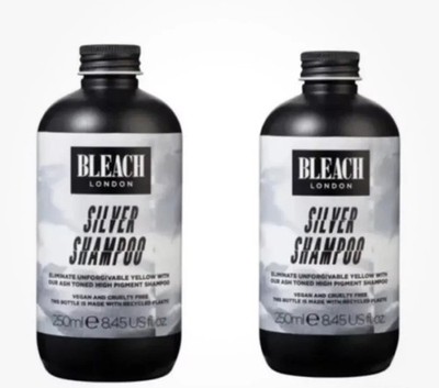 Bleach London Silver Shampoo 250 ml (2 Flaschen) Portofrei