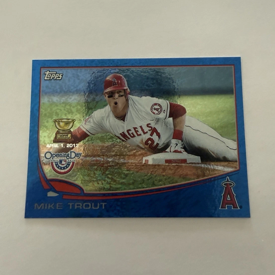 Topps Mike Trout Original Baseball Serial Numbered Sports Trading
