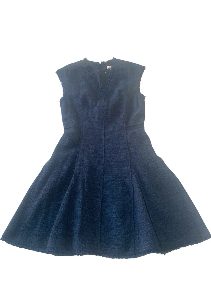 Vestido Rebecca Taylor Tweed Fit & Acampanado Talla 8 $450 Foto 3 de 4