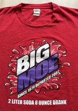 Vintage Y2K Big Moe Album Promo Raptee 2XL Big Red Drank Sizzurp Codeine Parody