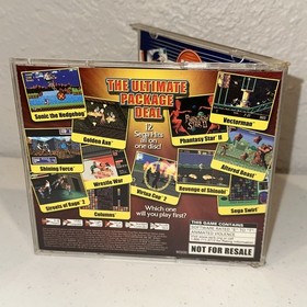 Sega Smash Pack Vol. 1 (Sega Dreamcast 2001) Complete - Tested - Authentic