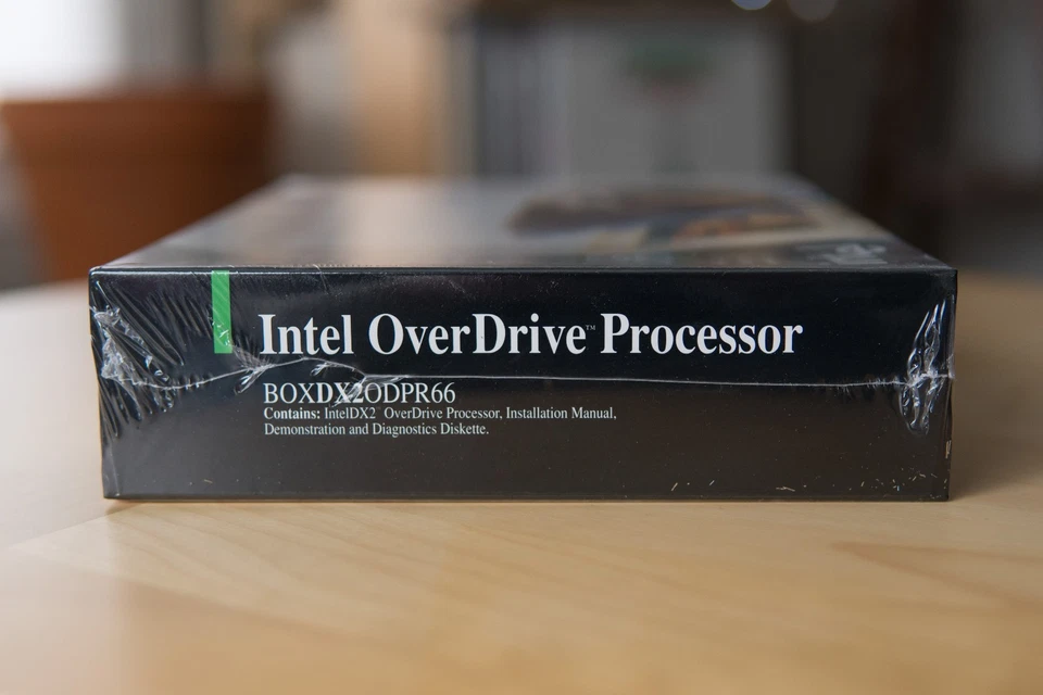 Brand New Sealed Intel 486 DX2 66MHz OverDrive Retail Box Processor BOXDX2ODPR66 - Image 4 of 4