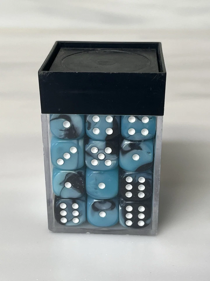 Наборы обжимок Chessex Gemini в черном/белом корпусе 26646, 26446 и 26846 - Изображение 4 из 4