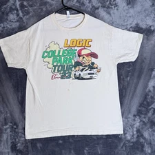 Logic College Park Tour 2023 Merch Promo Size Large Double Sided Short Sleeve