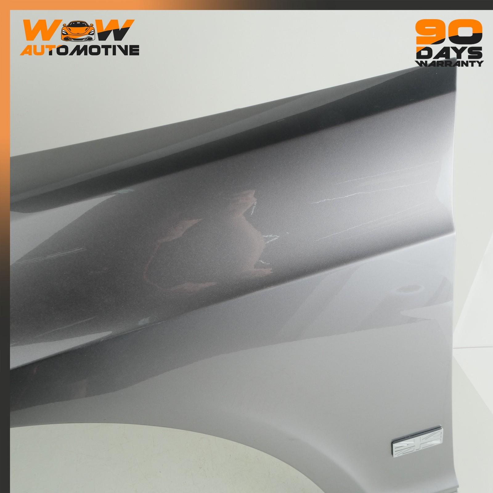 Bentley Continental GT 2010-2012 Front Left Fender Silver