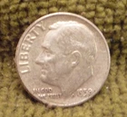 1958-P Rooseve Dime 90% Silver 10 cent BETTER DATE actual coin shown FREE SHIP