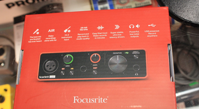 Focusrite Scarlett Solo 3rd Gen 2-Channel Pro Audio Interface