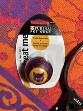 Cat toy Purina, Pet Gear, Rubber Pet Interactive Food Dispenser Feeder