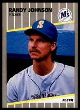 1989 Fleer Update Randy Johnson #U59